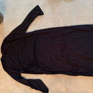 Black robe and hood L/XL with The Saw mask